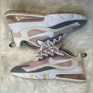 🧘‍♀️Nike Air Max 270 React Womens Shoes
Plum Chalk White Pink size 8